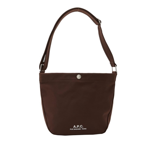 A.P.C. BESACE JOURNAL SMALL MARRON